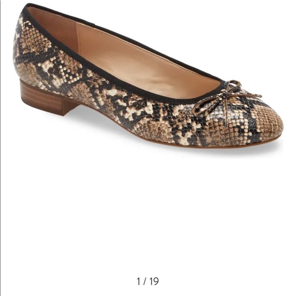 1901 Shoes - 1901 Bryn ballet flat snake skin 8.5